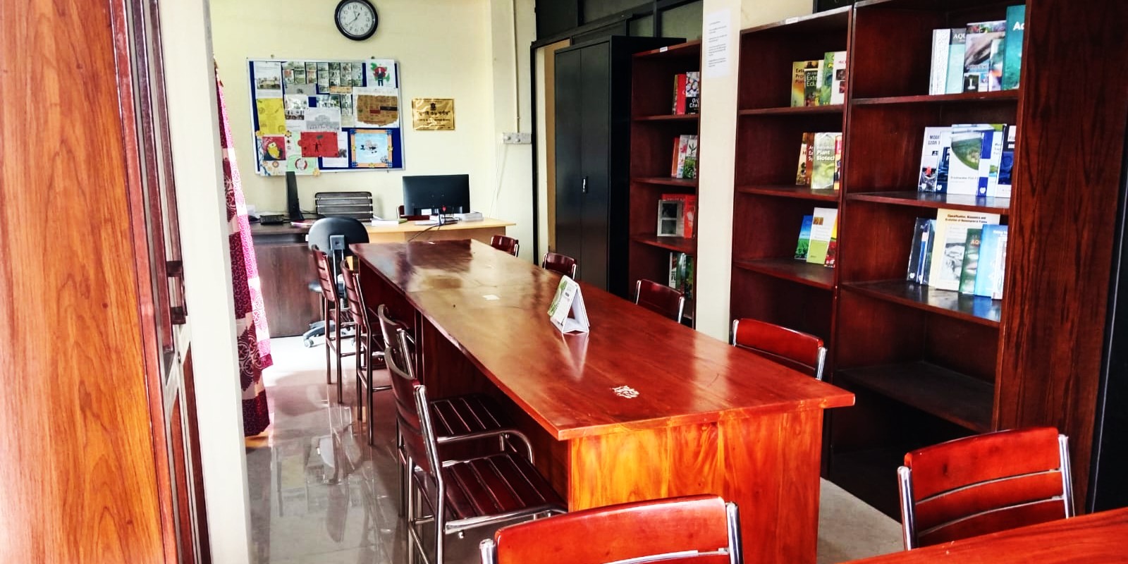 Students studying at KuriAU Central Library